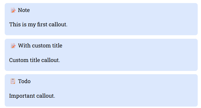 Image of blue callouts
